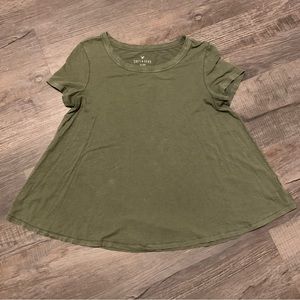 XS Green AE Soft and Sexy Tee